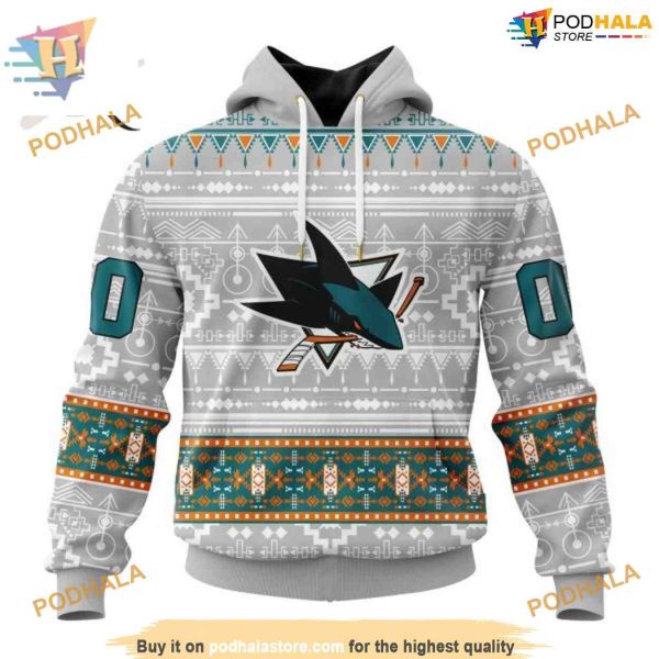 Custom NHL San Jose Sharks Hoodie 3D