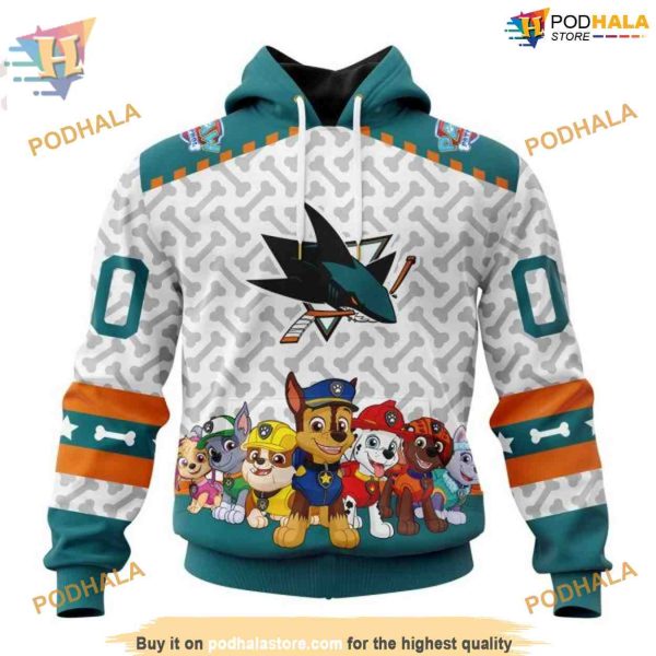 Custom NHL San Jose Sharks Hoodie 3D