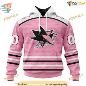 Custom NHL San Jose Sharks Hoodie 3D