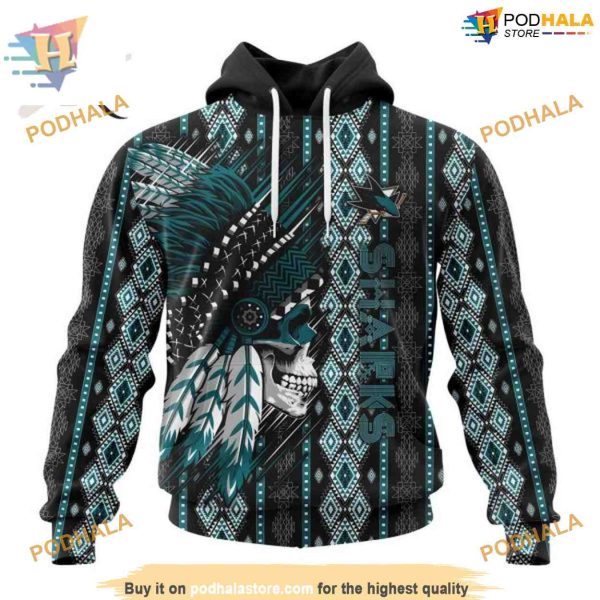 Custom NHL San Jose Sharks Hoodie 3D