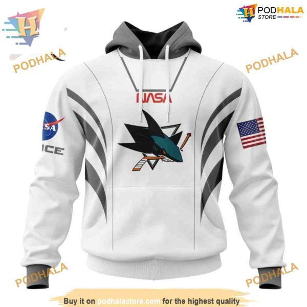 Custom NHL San Jose Sharks Hoodie 3D