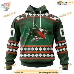 Custom NHL San Jose Sharks Hoodie 3D