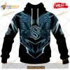 Custom NHL Seattle Kraken Dragon Design Shirt Hoodie 3D