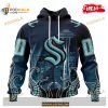 Custom NHL Seattle Kraken With Space Needle Shirt Hoodie 3D