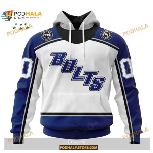 Custom NHL Tampa Bay Lightning Reverse Retro Redesign Shirt Hoodie 3D