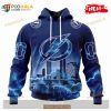 Custom NHL Tampa Bay Lightning Special Design With Thunderstorms Sweatshirt Hoodie 3D