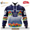 Custom NHL Toronto Maple Leafs Puzzle Game Gradients Full Color Shirt Hoodie 3D