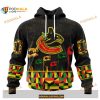 Custom NHL Vancouver Canucks Celebrate Black History Month Shirt Hoodie 3D