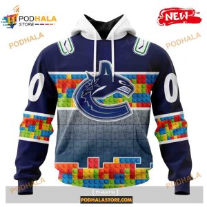 Custom NHL Vancouver Canucks Puzzle Game Gradients Full Color Shirt Hoodie 3D