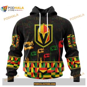 Custom NHL Vegas Golden Knights Celebrate Black History Month Shirt Hoodie 3D