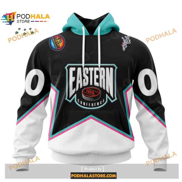 Custom NHL Washington Capitals All-Star Eastern Conference 2023 Shirt Hoodie 3D