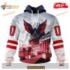 Custom NHL Washington Capitals With The Capitol Building Shirt Hoodie 3D