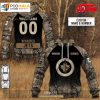 Custom NHL Winnipeg Jets Hunting Camouflage Design Sweatshirt Hoodie 3D