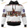 Custom Name And Number Autism Awareness NHL Arizona Coyotes Hoodie 3D