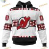 Custom Name And Number Autism Awareness NHL New Jersey Devils Hoodie 3D