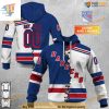 Custom Name And Number Mix Jersey 2023 NHL New York Rangers Hoodie 3D