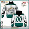 Custom Name And Number NHL Anaheim Ducks Sweatshirt Hoodie 3D