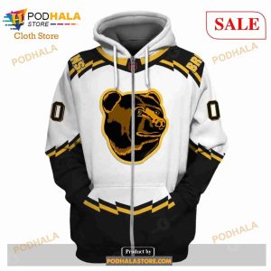 Custom Name And Number NHL Boston Bruins Shirt Sweatshirt Hoodie 3D