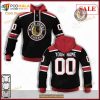 Custom Name And Number NHL Chicago Blackhawks Sweatshirt Hoodie 3D