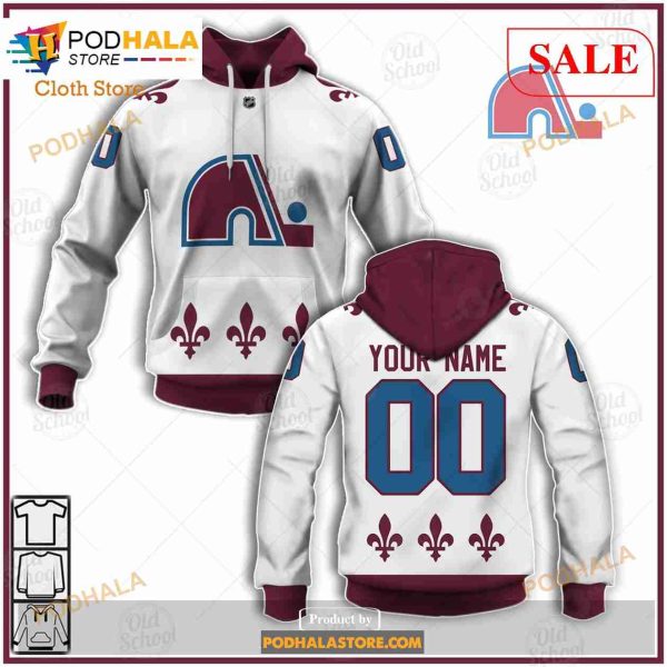 Custom Name And Number NHL Colorado Avalanche Sweatshirt Hoodie 3D