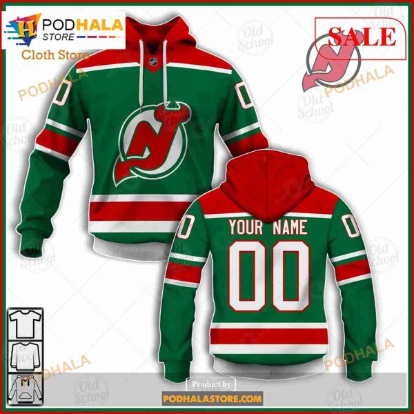 Custom Name And Number NHL New Devils Sweatshirt Hoodie 3D