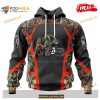 Custom Name Cleveland Browns Camo Hunting Black Design Shirt NFL Hoodie 3D