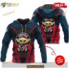 Custom Name Houston Texans New Baby Yoda Sports Shirt NFL Hoodie 3D