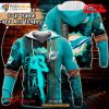 Custom Name Miami Dolphins Universe Light Design Shirt NFL Hoodie 3D