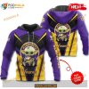 Custom Name Minnesota Vikings New Baby Yoda Sports Shirt NFL Hoodie 3D