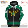 Custom Name & Number NHL Reverse Retro Dallas Stars Shirt Hoodie 3D