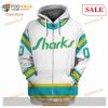 Custom Name & Number NHL Reverse Retro San Jose Sharks Shirt Hoodie 3D