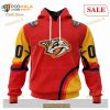 Custom Nashville Predators ALL Star Sunset Sweatshirt NHL Hoodie 3D