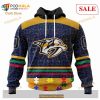 Custom Nashville Predators Fearless Aganst Autism Sweatshirt NHL Hoodie 3D