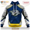 Custom Nashville Predators Throwback Vintage NHL Hockey  Shirt Hoodie 3D