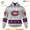 Custom Native Design NHL Montreal Canadiens Hoodie 3D