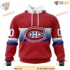 Custom New Gradient Series Concept NHL Montreal Canadiens Hoodie 3D