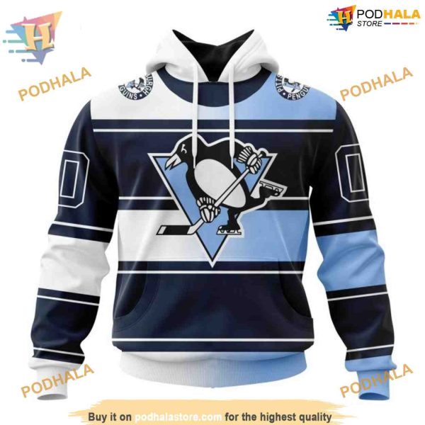 Custom New Gradient Series Concept NHL Pittsburgh Penguins Hoodie 3D