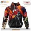 Custom New Jersey Devils Design X Star War Sweatshirt NHL Hoodie 3D