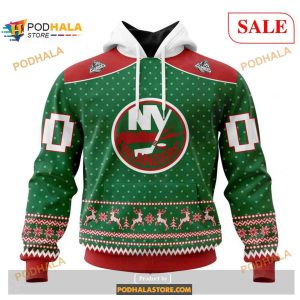 Custom New York Islanders Christmas Apparel NHL 3D Shirt 3D Hoodie