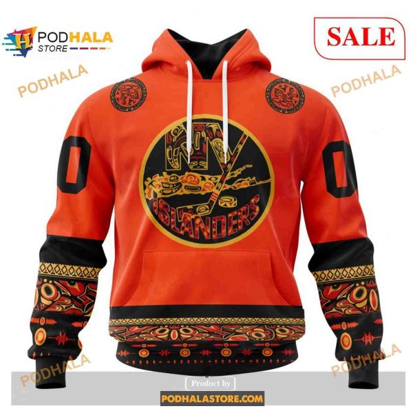 Custom New York Islanders National Day For Truth And Reconciliation NHL 3D Hoodie