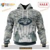 Custom New York Jets Honor US Air Force Veterans Shirt NFL Hoodie 3D