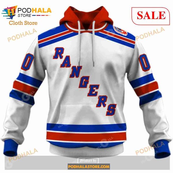 Custom New York Rangers 1994 Throwback Vintage Home  Shirt Hoodie 3D