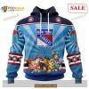 Custom New York Rangers Paw Patrol NHL Shirt Hoodie 3D