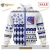 Custom New York Rangers Unisex Christmas NHL Shirt Hoodie 3D