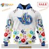 Custom Ottawa Senators Autism Awareness Design NHL Shirt Hoodie 3D