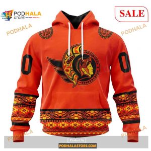 Custom Ottawa Senators National Day For Truth And Reconciliation NHL Shirt Hoodie 3D