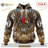 Custom Ottawa Senators Native Costume Design NHL Shirt Hoodie 3D