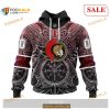 Custom Ottawa Senators Norse Viking Symbols NHL Shirt Hoodie 3D