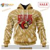 Custom Ottawa Senators Retro Vintage Tie Dye NHL Shirt Hoodie 3D