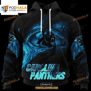 Custom Panthers Demon Eyes NFL Hoodie 3D LIMITED EDITION